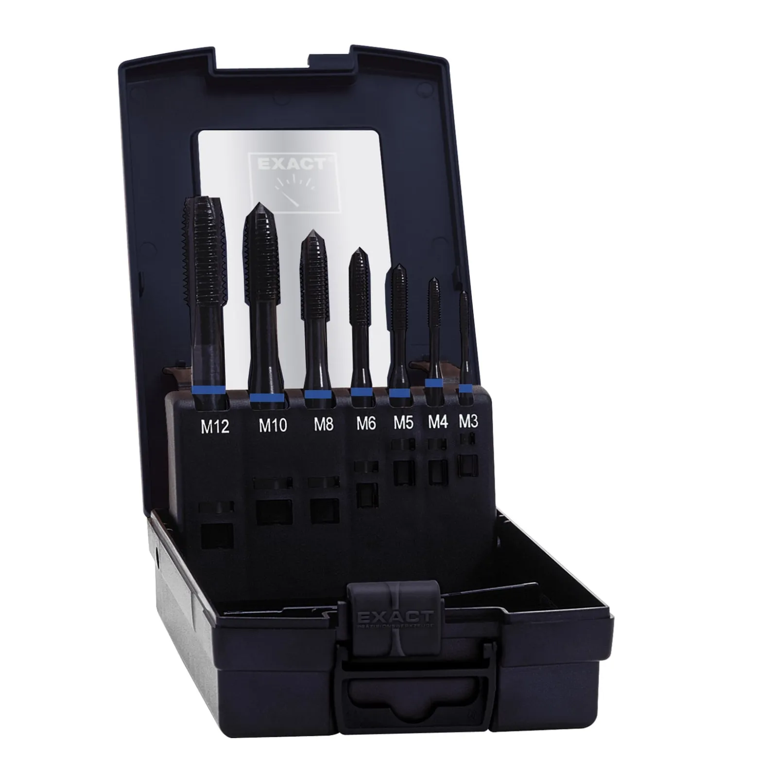 EXACT Maschinengewindebohrer-Satz HSSE / VA M3-M12 Form B - 42305