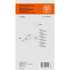 Fein HSS Spiralbohrer-Set mit 3/4 in Weldon-Aufnahme 6 - 16 mm - 63111018020