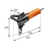 Fein Knabber BLK 5.0 E inkl. Zubehör im Koffer - 72324761000