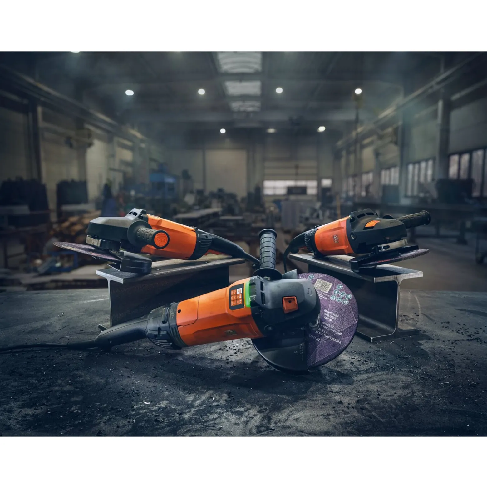 Fein Winkelschleifer AlphaGrind LG 24-230 D Pro mit 2.400 W / Ø 230 mm - 72251660000