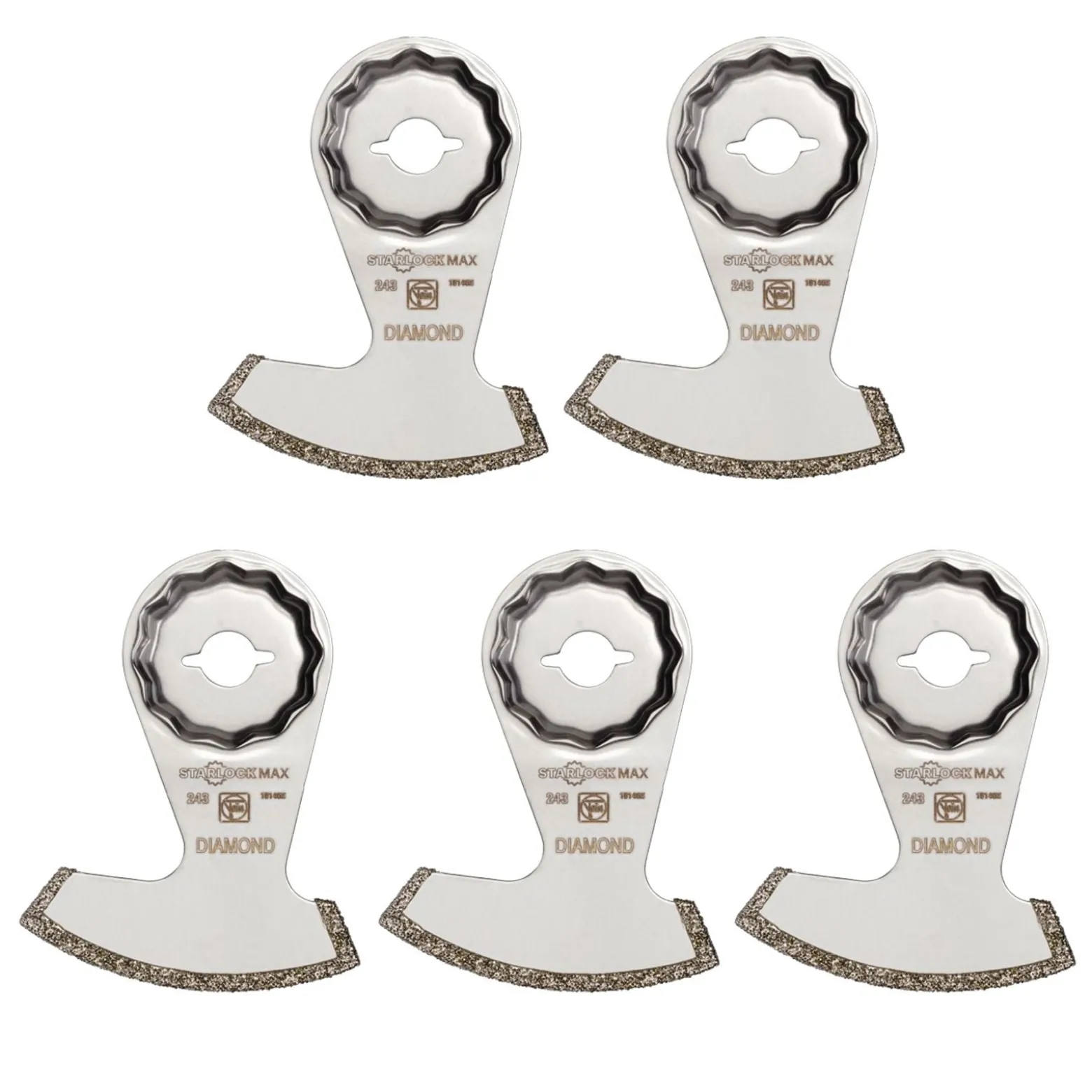 Fein 5x Diamant-Sägeblatt StarlockMax 2,2 mm - 63903243230