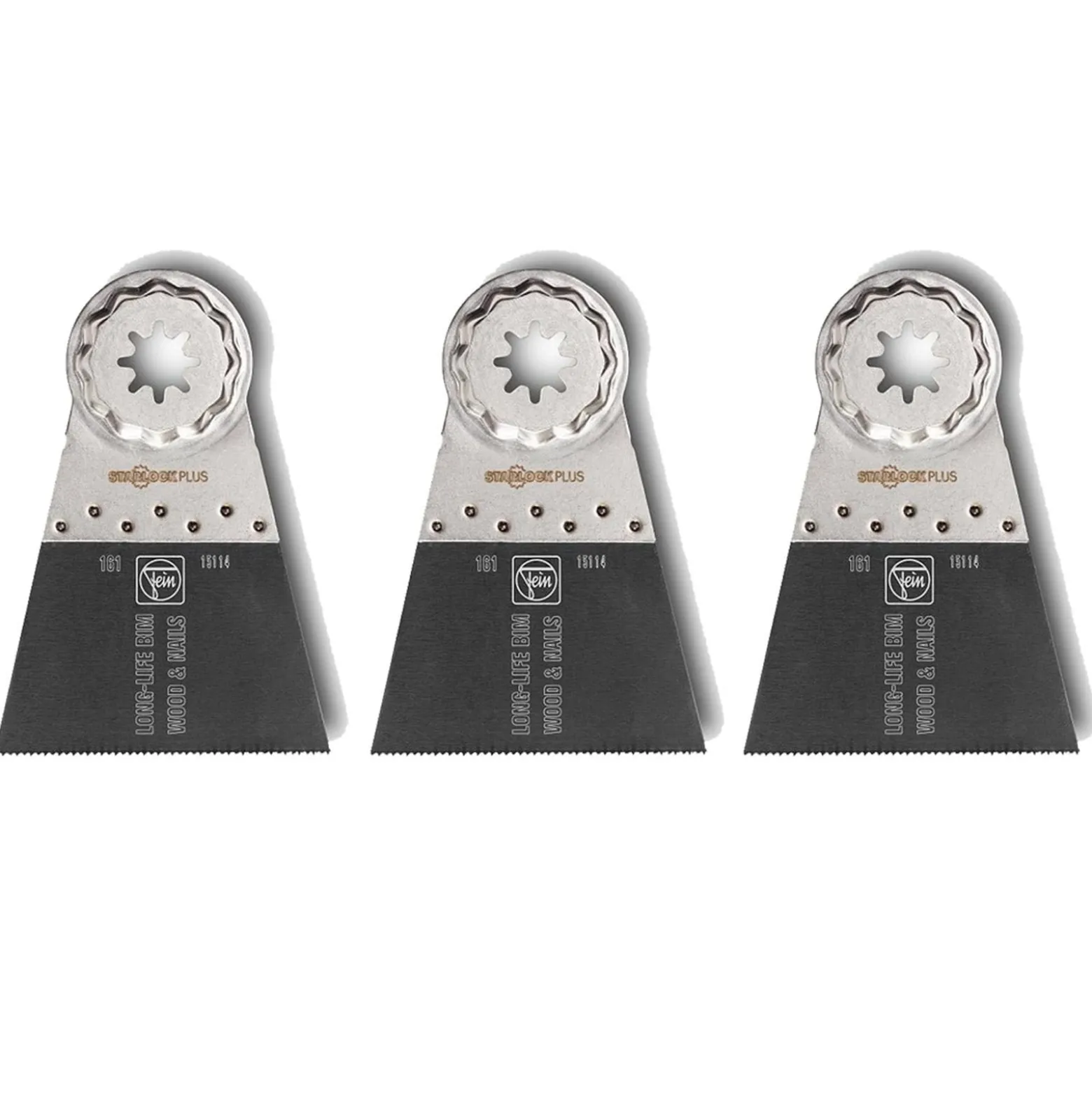 Fein 3x E-Cut Long-Life Sägeblatt StarlockPlus 65 mm - 63502161220