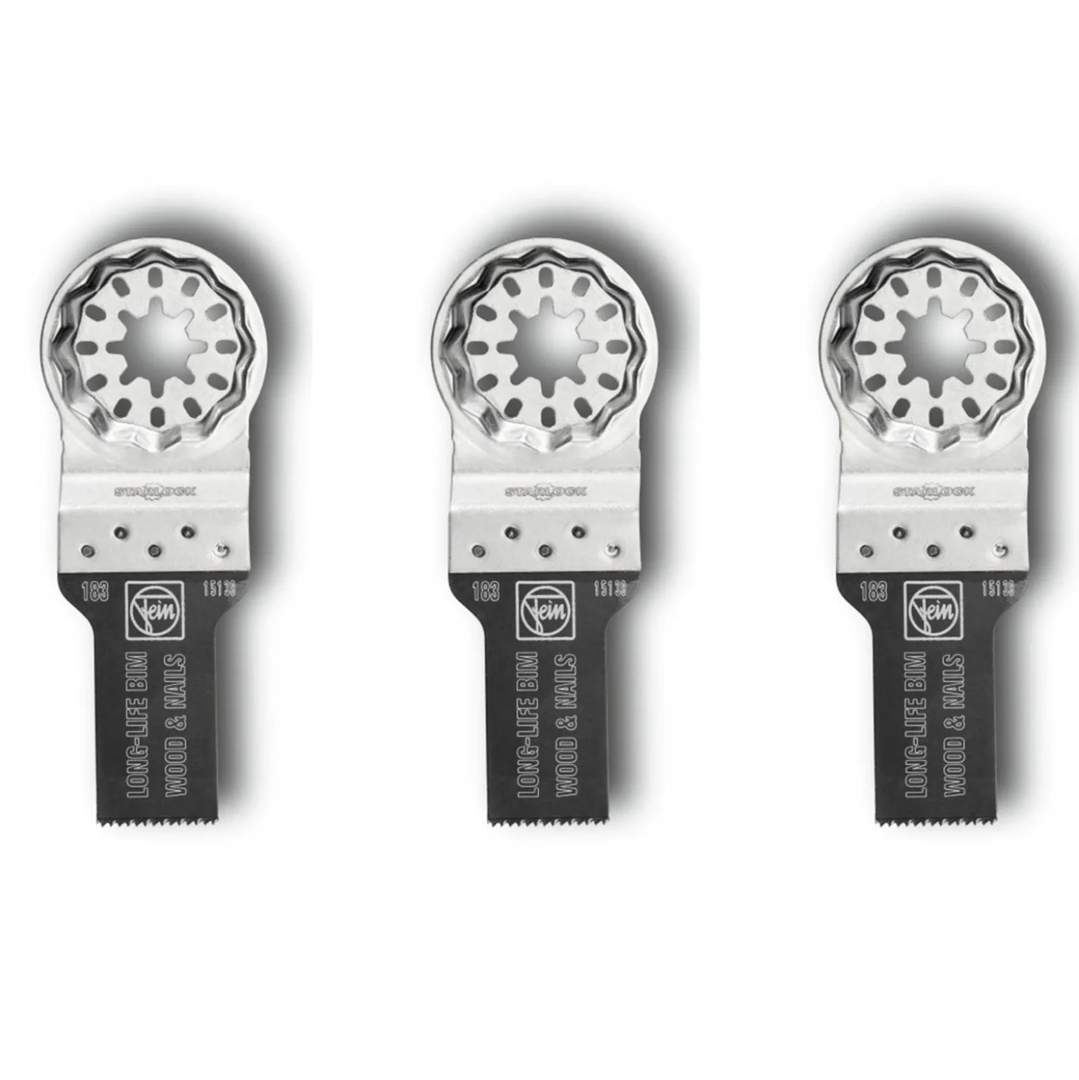 Fein 3x E-Cut Long-Life Sägeblatt Starlock 20 mm - 63502183220