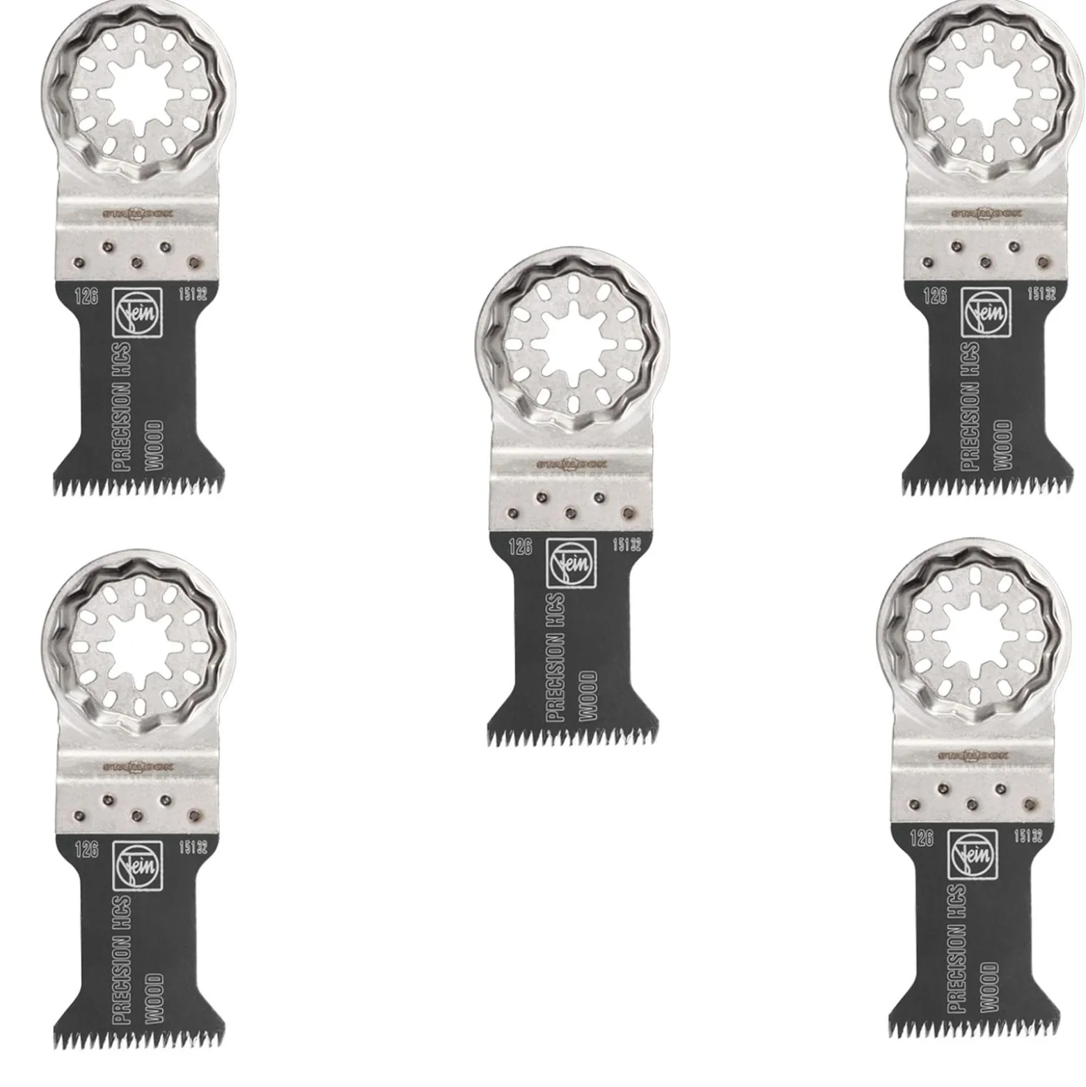 Fein 5x E-Cut Precision Sägeblatt Starlock 35 mm - 63502126230