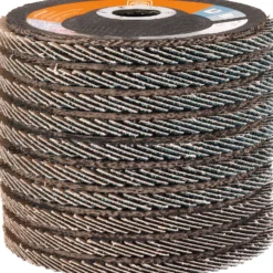 Fein 10x Fächerschleifscheibe Ø 125 Zirkonkorund K80 - 63730024010