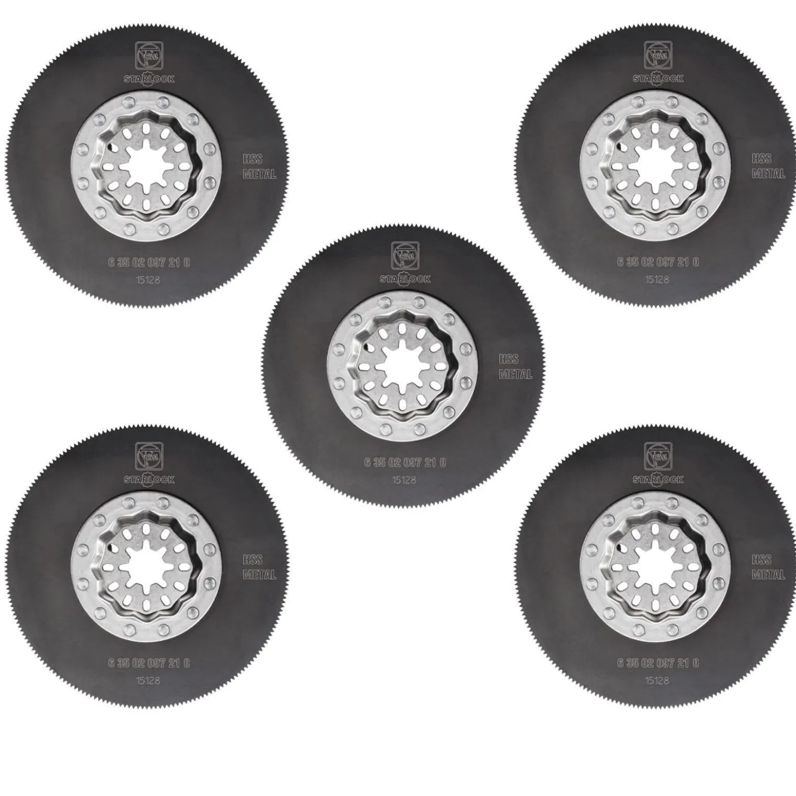 Fein 5x HSS-Sägeblatt Starlock 85 mm - 63502097230