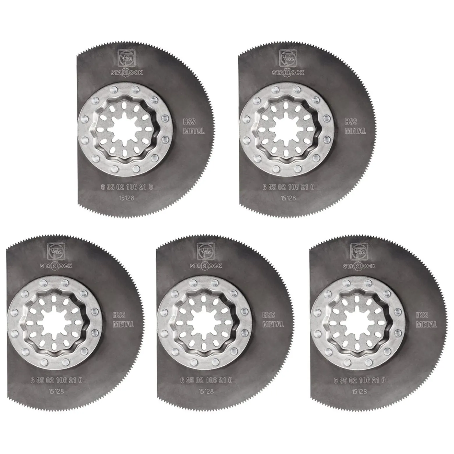 Fein 5x HSS-Sägeblatt Starlock 85 mm - 63502106230