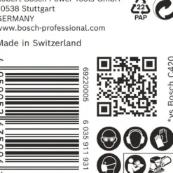 Fein 5x Schleifblatt gelocht Dreieck K240 - 63717116044