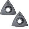 Fein 2x Schleifplatte Dreiecksform flach - 63806142220