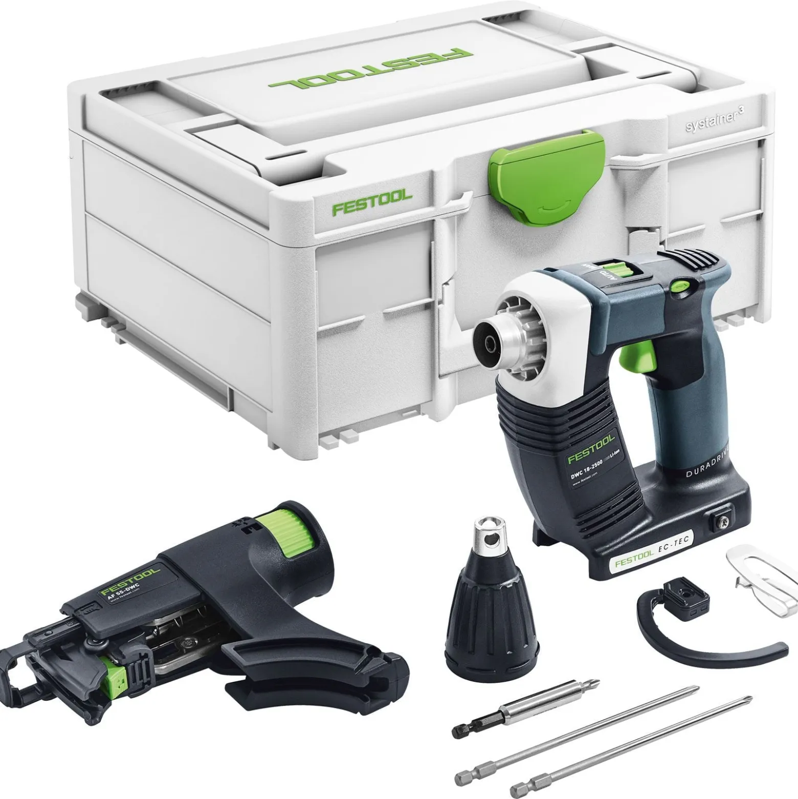 Festool Akku-Bauschrauber DURADRIVE DWC 18-2500 Li-Basic - 576497