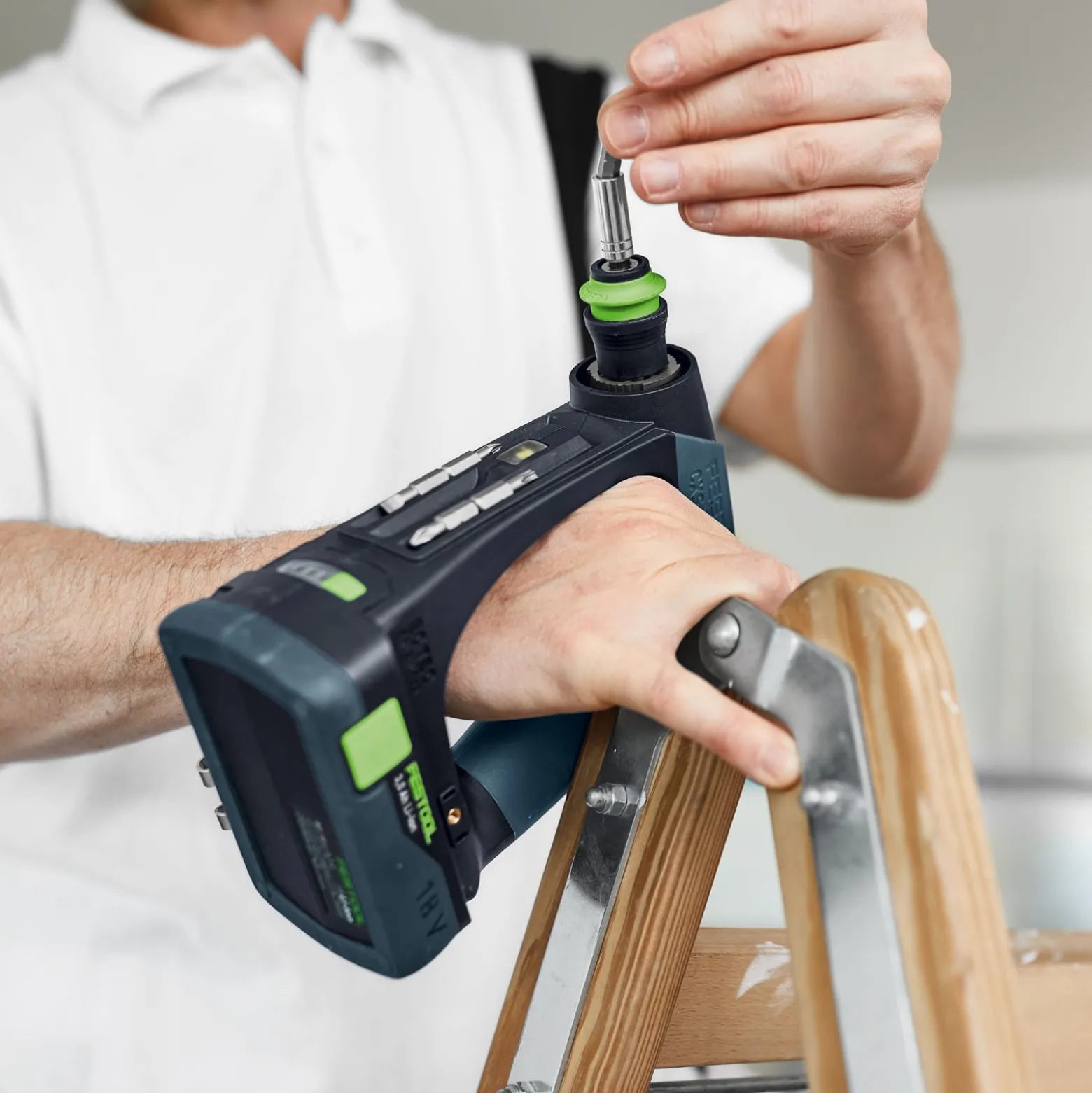 Festool Akku-Bohrschrauber CXS 18-Basic-Set im Systainer - 577333