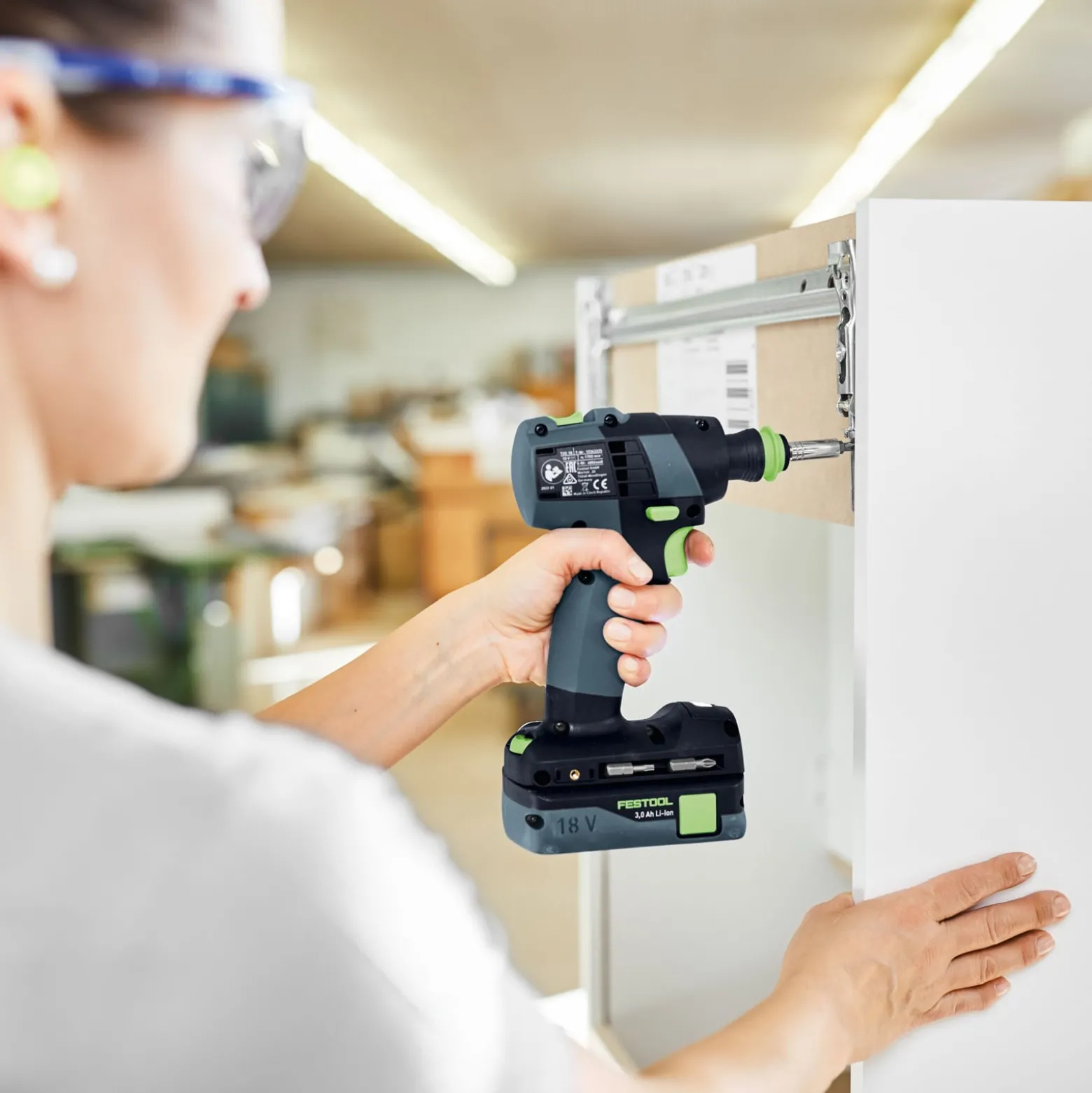 Festool Akku-Bohrschrauber TXS 18-Basic-Set im Systainer - 577335