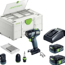 Festool Akku-Bohrschrauber TXS 12 2,5-Set / 2x 2,5 Ah Akku + Ladegerät im Systainer - 576874