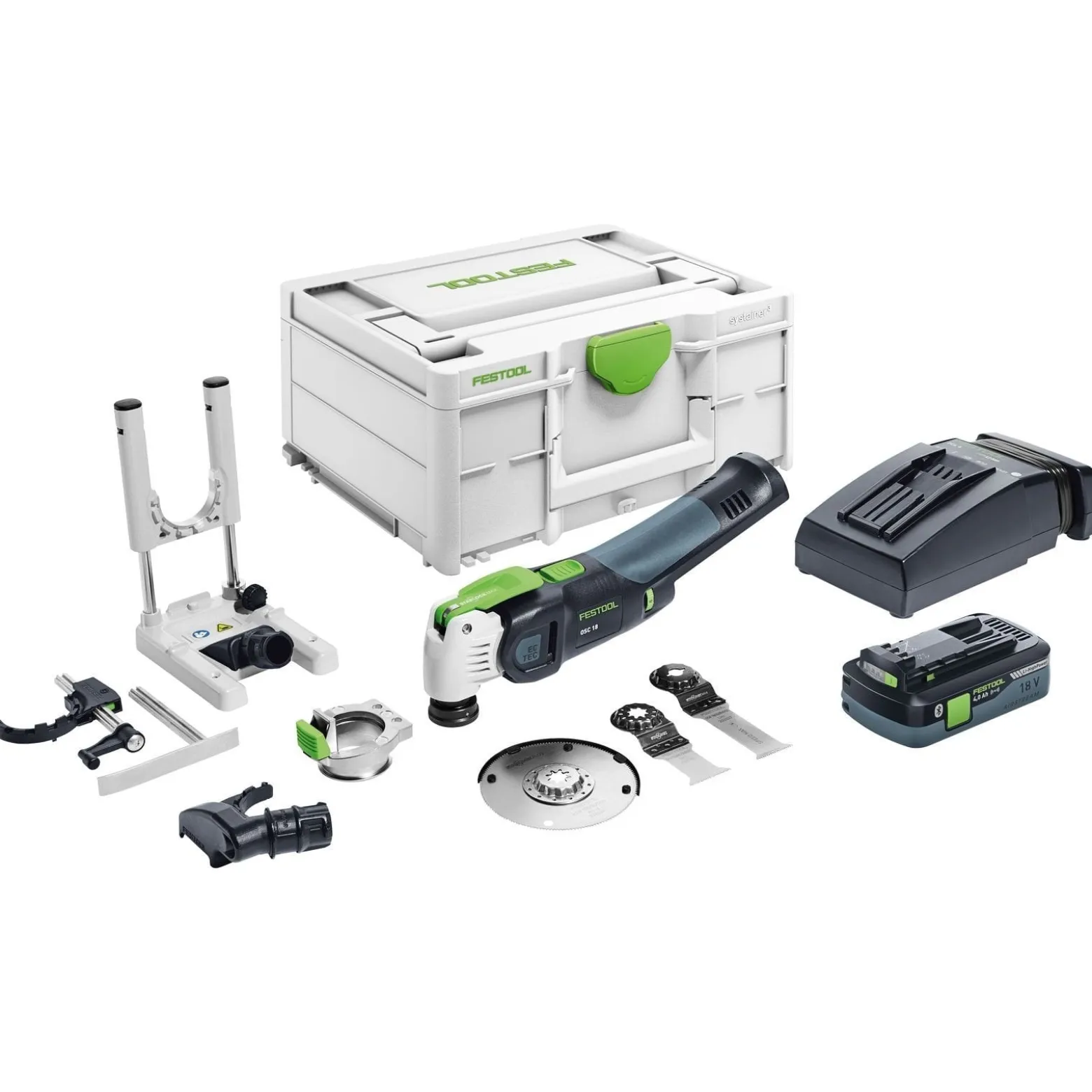 Festool Akku-Oszillierer OSC 18 HPC 4,0 EI-Set VECTURO - 576593