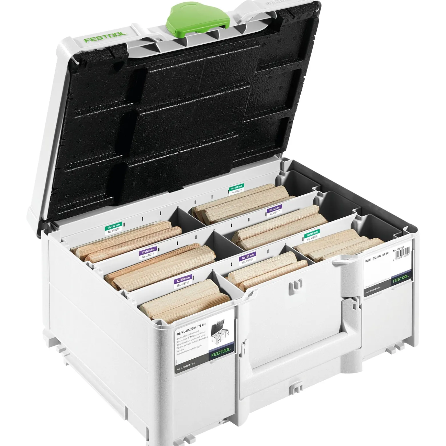 Festool DOMINO XL Dübel Buche DS/XL D12/D14 128 BU - 576792