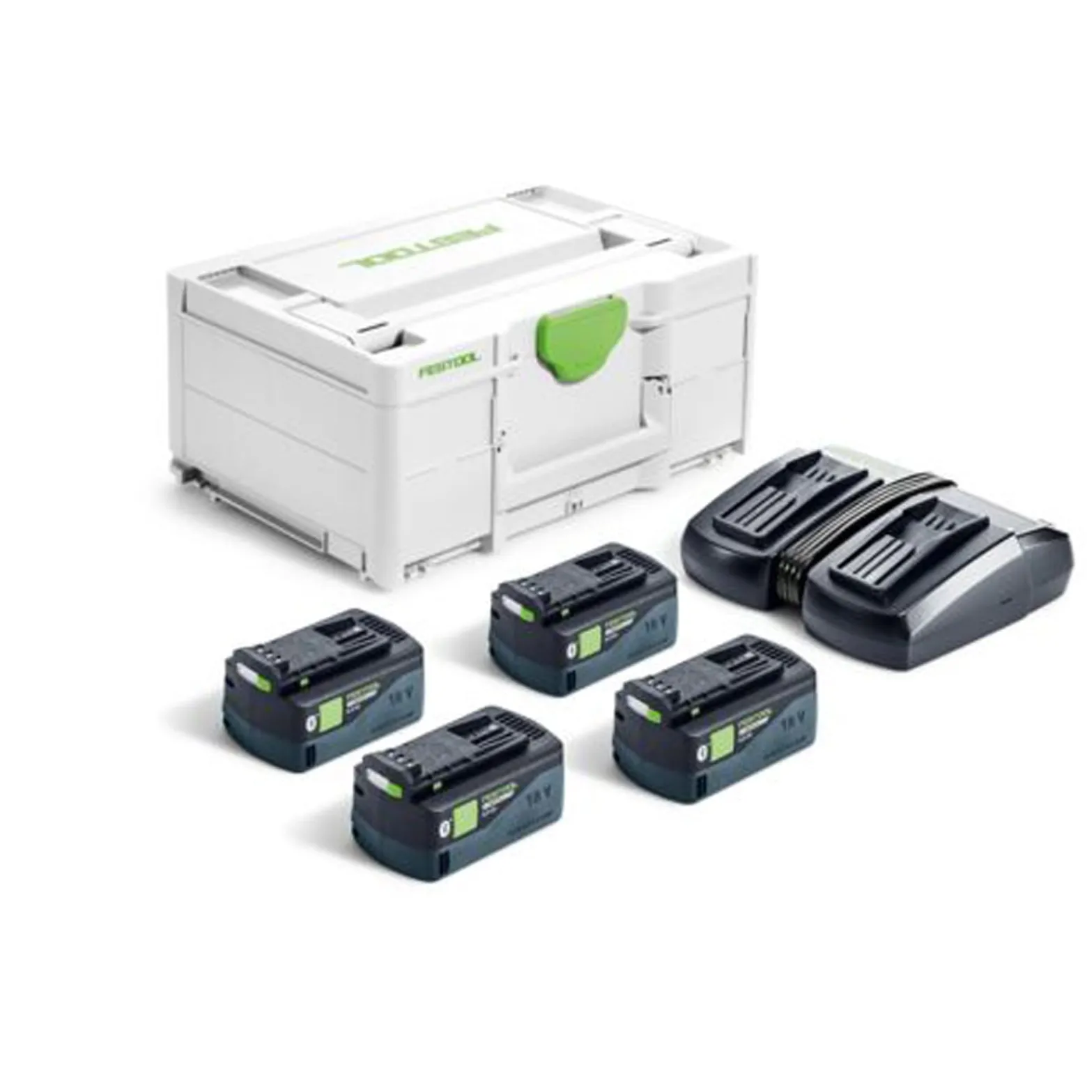 Festool Energie-Set SYS 18V 4xHP5,0/TCL6DUO - 578681
