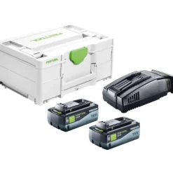 Festool Energie-Set SYS 18V 2x 8,0 / SCA16 im Systainer - 577327