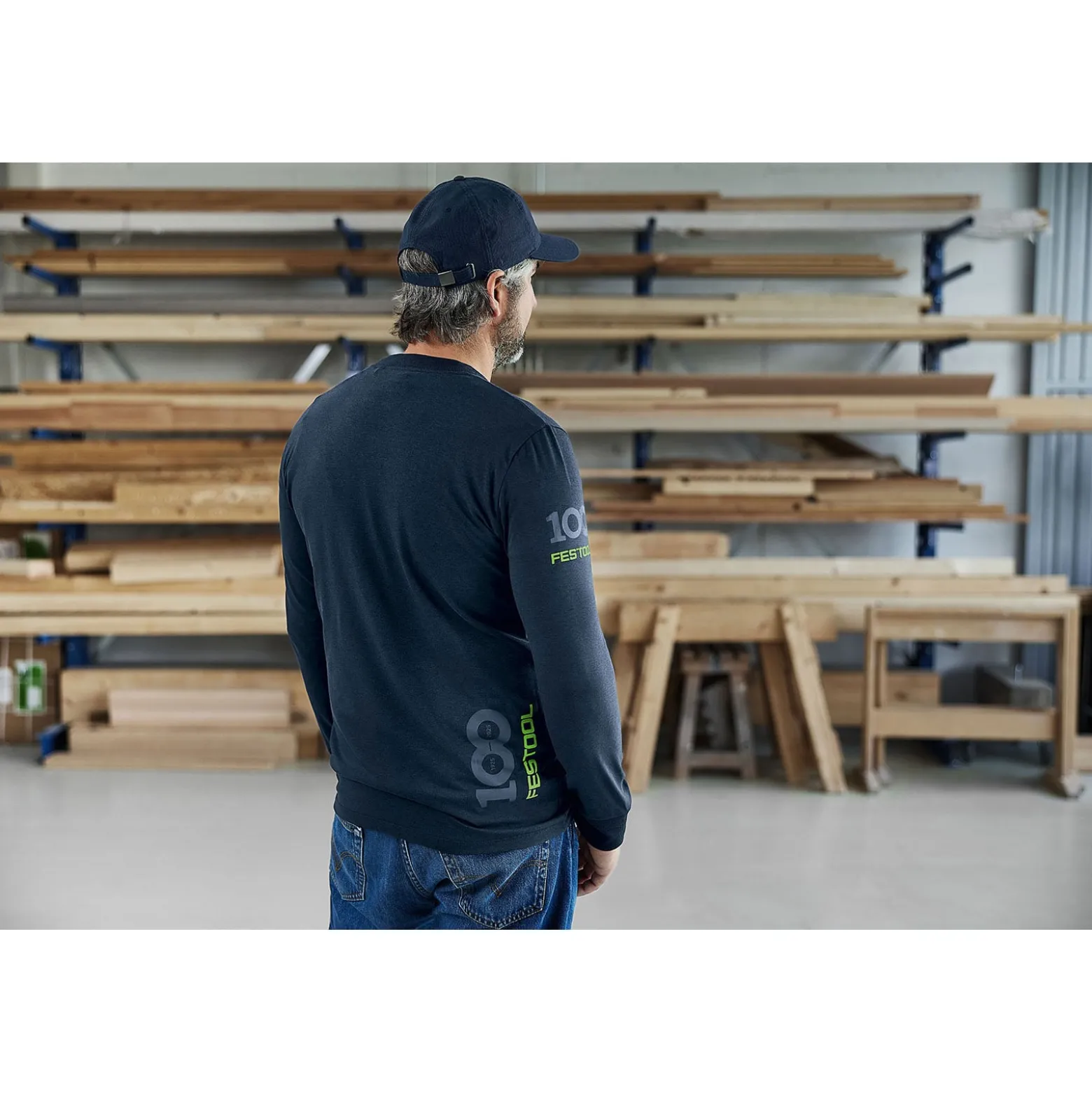 Festool 100 Jahre Langarmshirt LS-FT1-XL 100Y - 578390