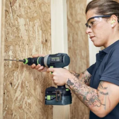 Festool Schrauber- und Bohrer-Set TID 18 5,0/4,0-Set TPC 18/4 / 1x 4,0 + 1x 5,0 Ah Akku + Ladegerät + Zubehör im Systainer - 577654