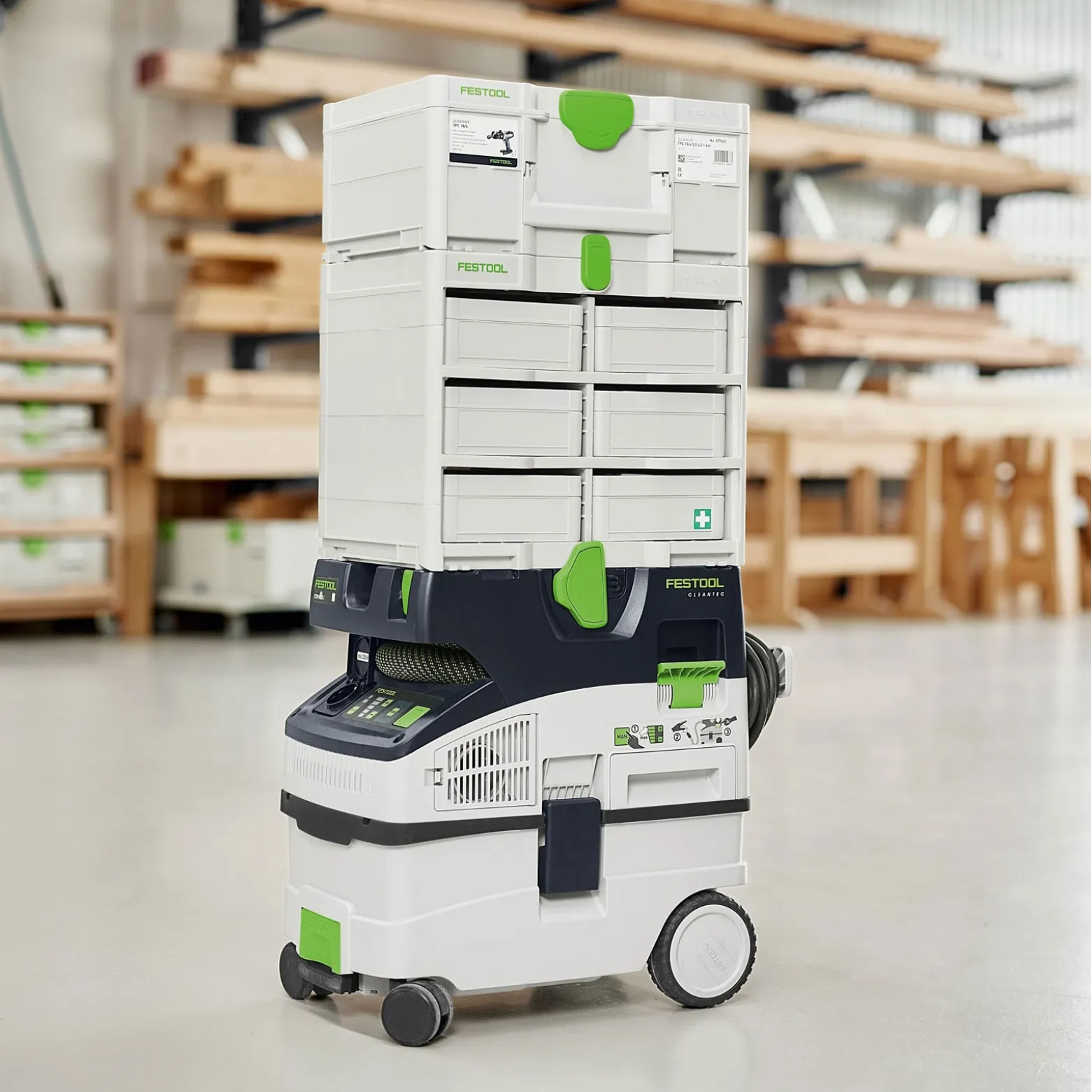 Festool Systainer³ Rack SYS3-RK/6 M 337-Set - 577816