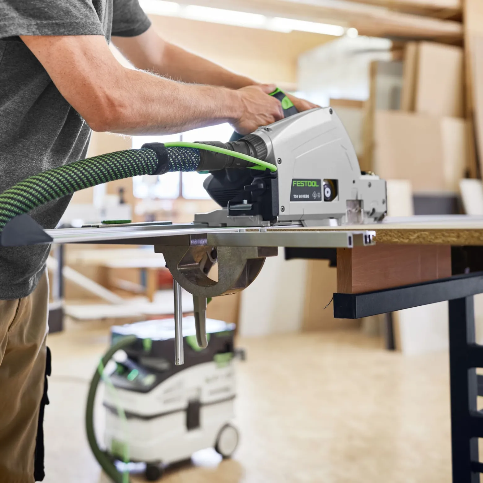 Festool Vorritzer-Tauchsäge TSV 60 KEBQ-Plus im Systainer - 576730