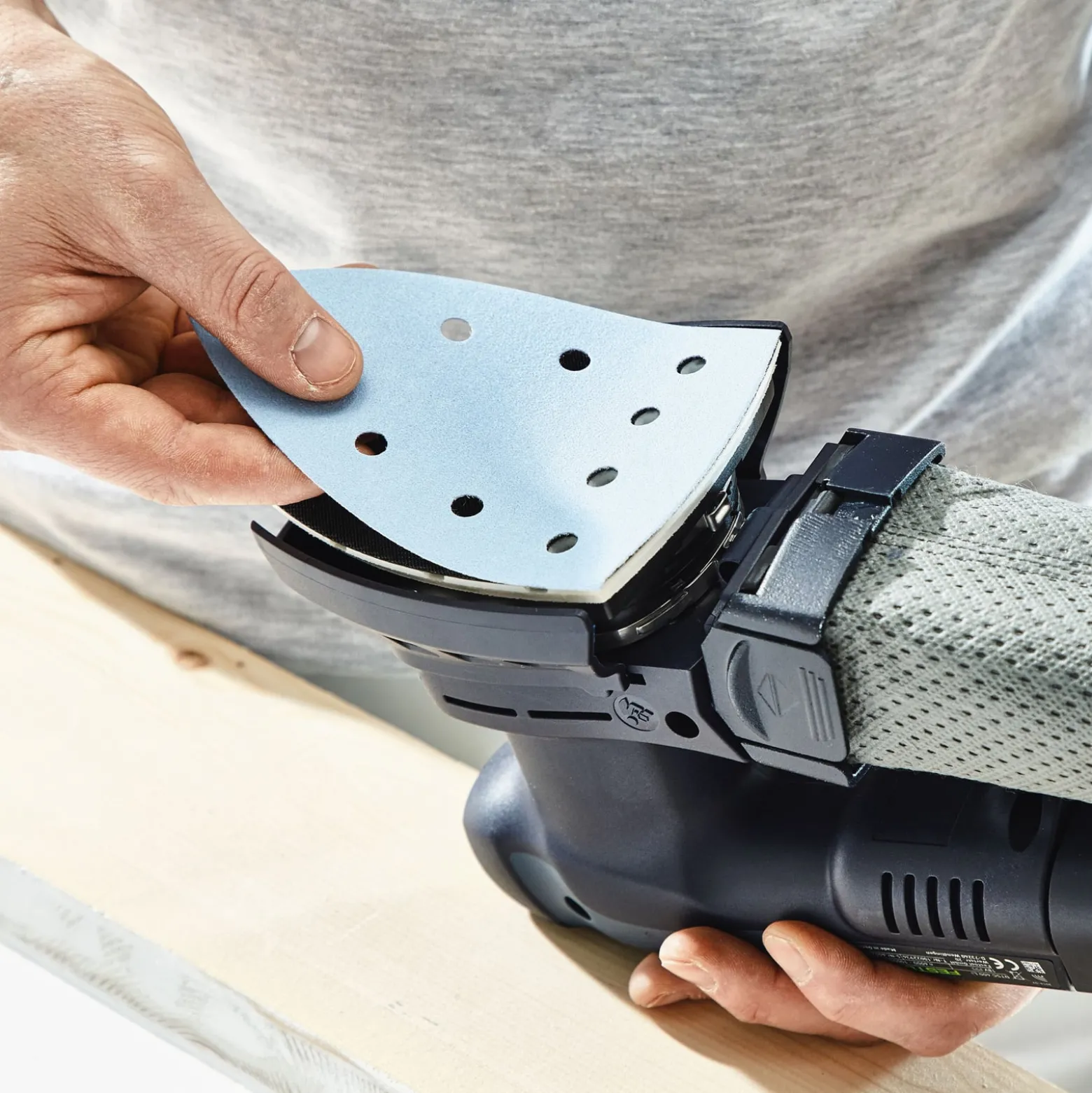 Festool 10x Schleifblatt STF DELTA/9 P120 GR/10 Granat - 577540
