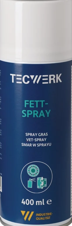 Fettspray gelblich 400ml Spraydose TECWERK
