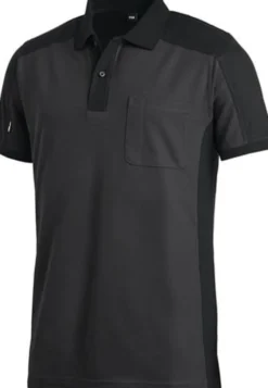 FHB Poloshirt KONRAD Größe L anthrazit / schwarz - 91490-1220-L