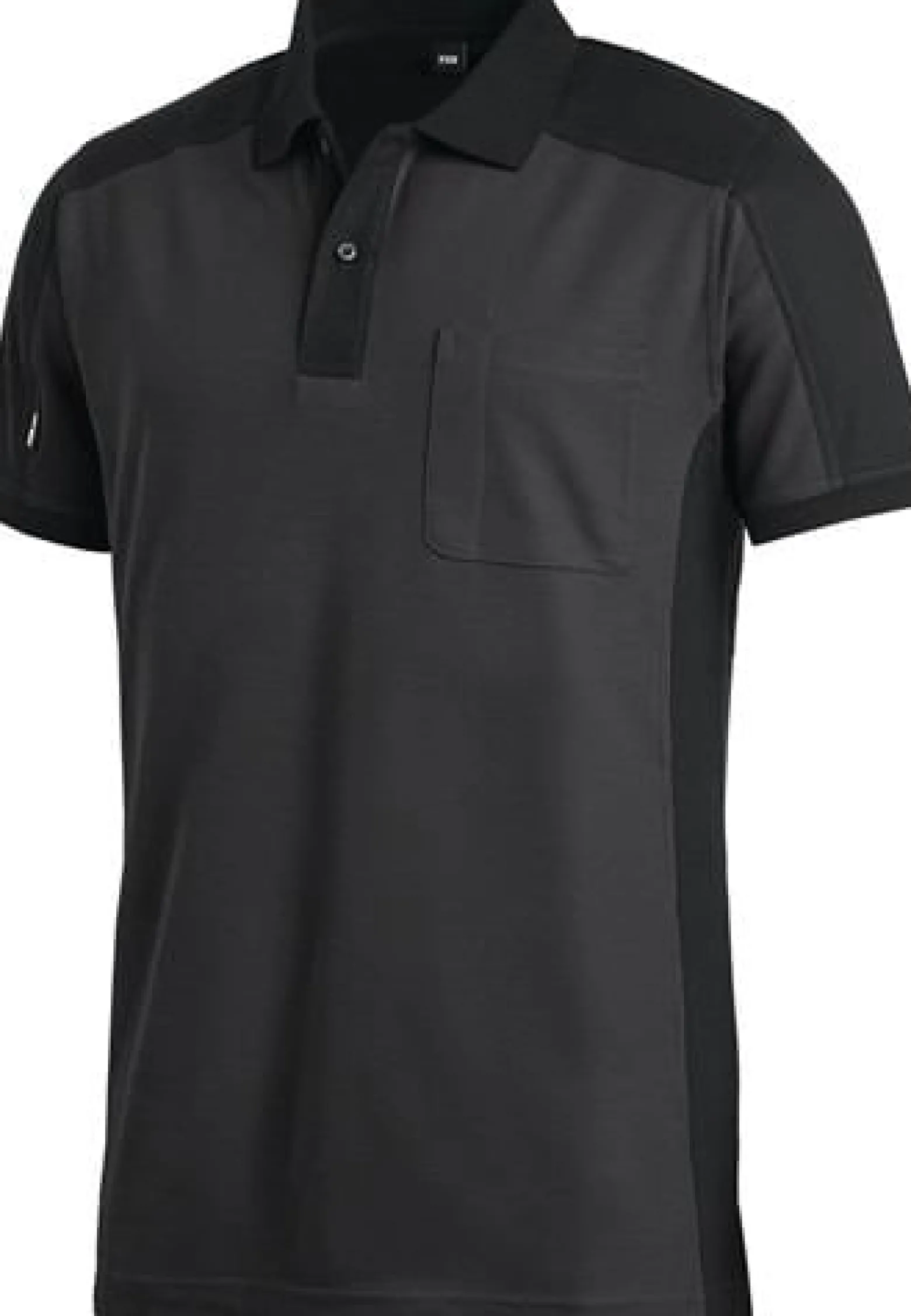 FHB Poloshirt KONRAD Größe L anthrazit / schwarz - 91490-1220-L