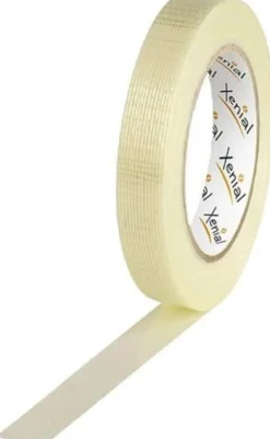 Filamentklebeband m.Längs-/Querfaden Breite 19mm L.50m S.125µ transparent XENIAL