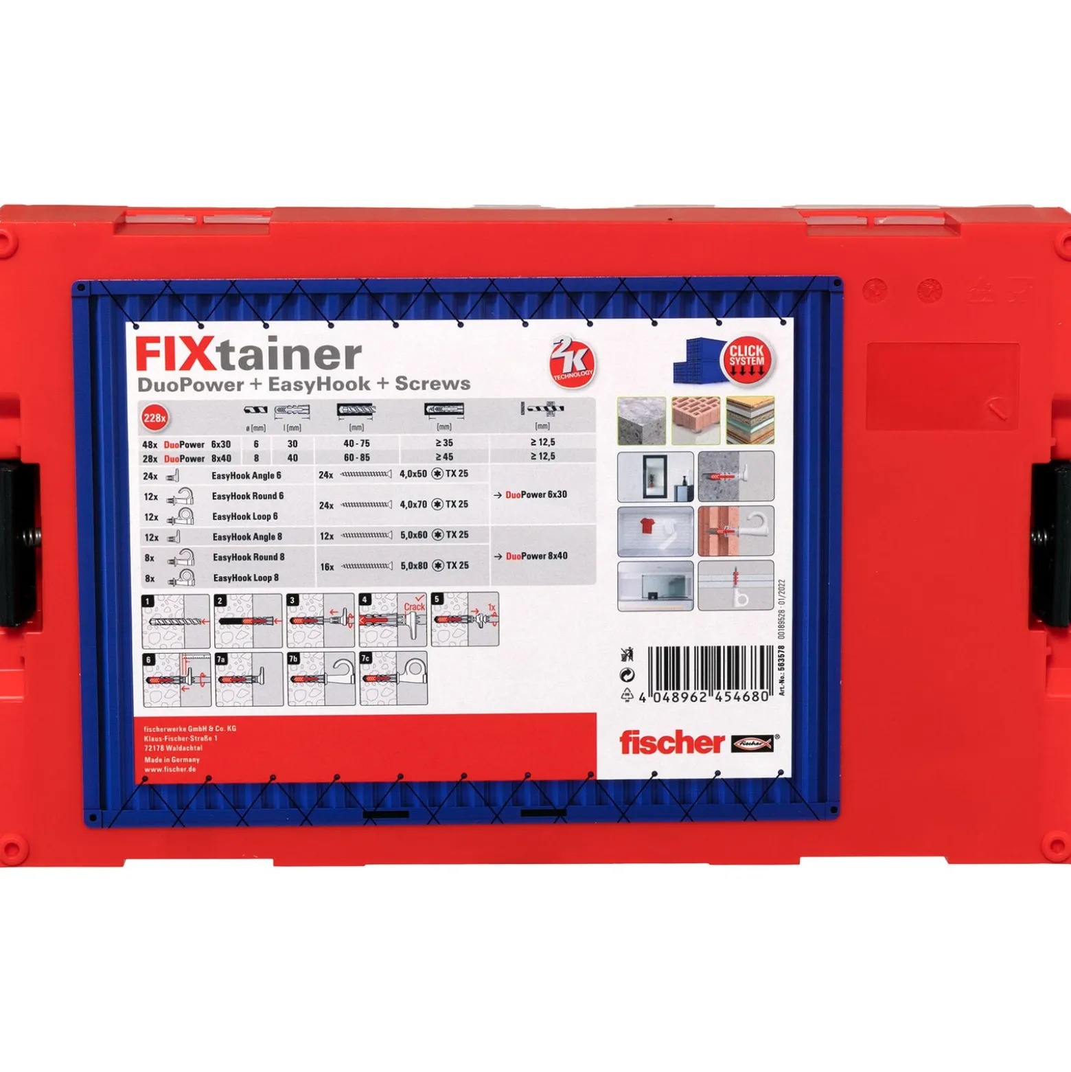 fischer FIXtainer - EasyHook (228) - 563578