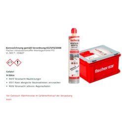Fischer Handwerkerkoffer Montagemörtel FIS VL 300 T- 553657