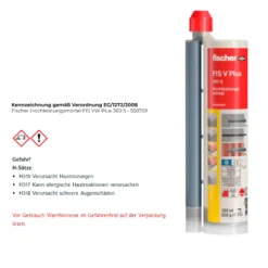 Fischer Hochleistungsmörtel FIS VW Plus 360 S - 558759