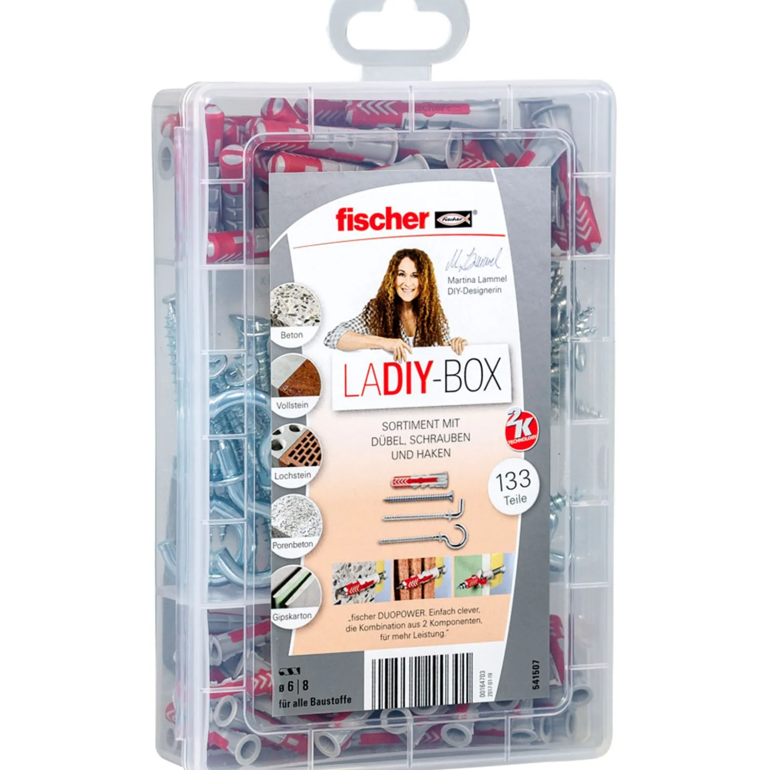 Fischer LaDIY-Box (133 Teile) - 541507