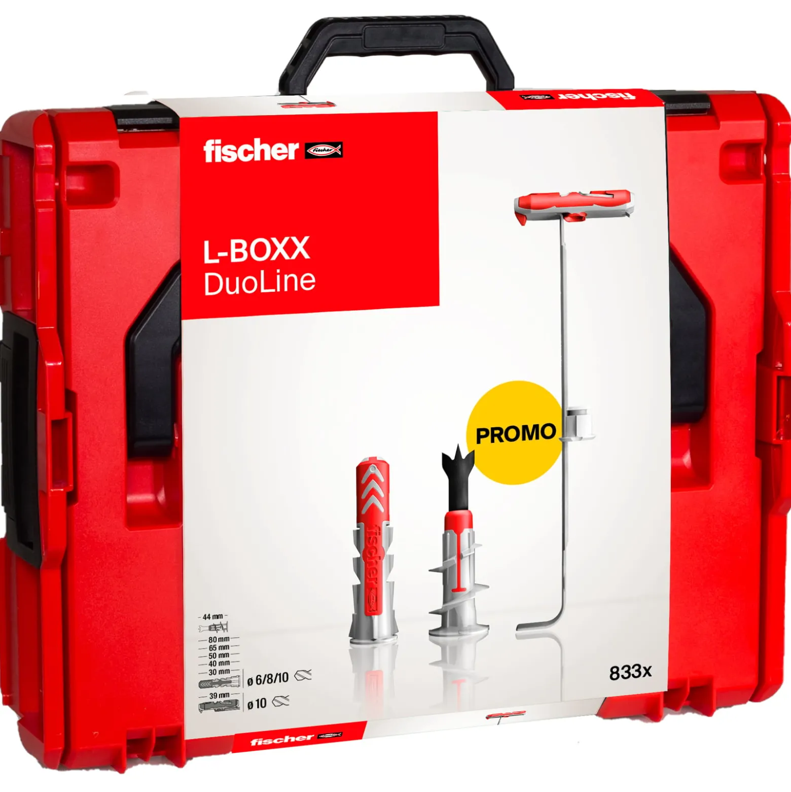 Fischer L-Boxx 102 DUO-Line 828tlg. - 558626