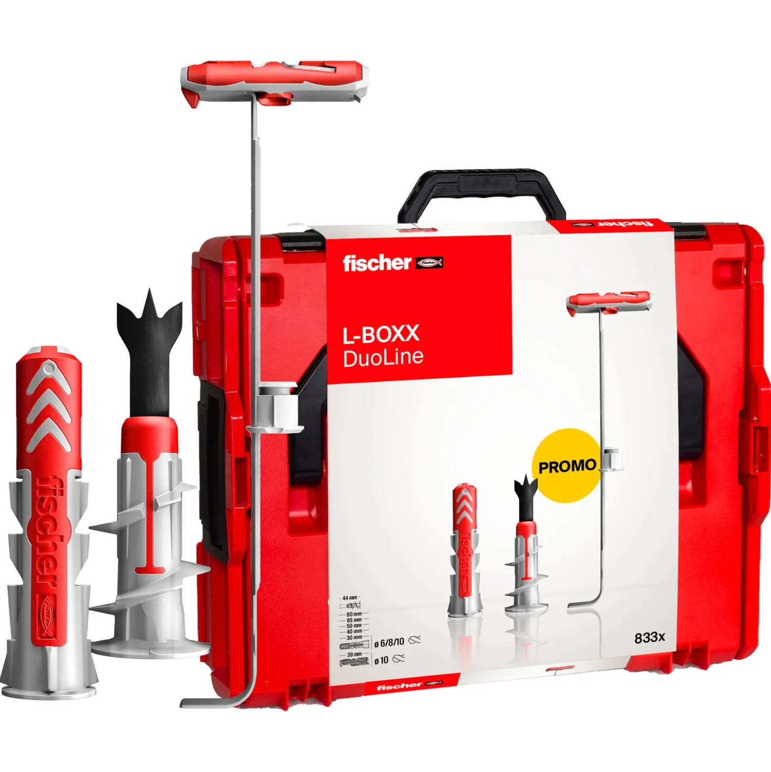 Fischer L-Boxx 102 DUO-Line 828tlg. - 558626