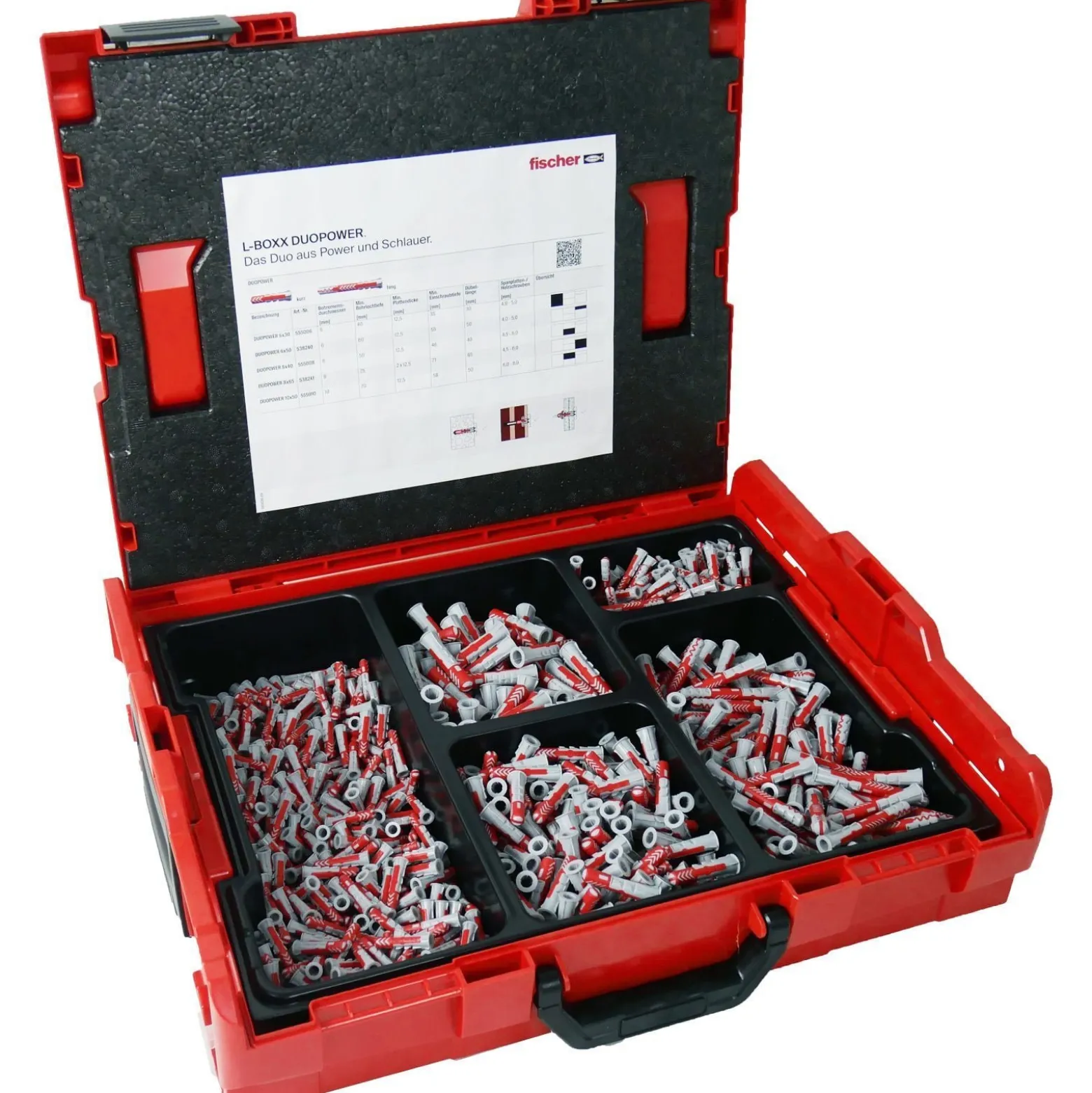 Fischer L-Boxx 102 DUOPOWER 910tlg. - 558627