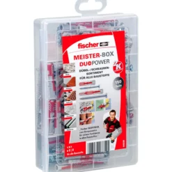 Fischer Meister-Box DuoPower kurz/lang + Schraube (150 Teile) - 540299