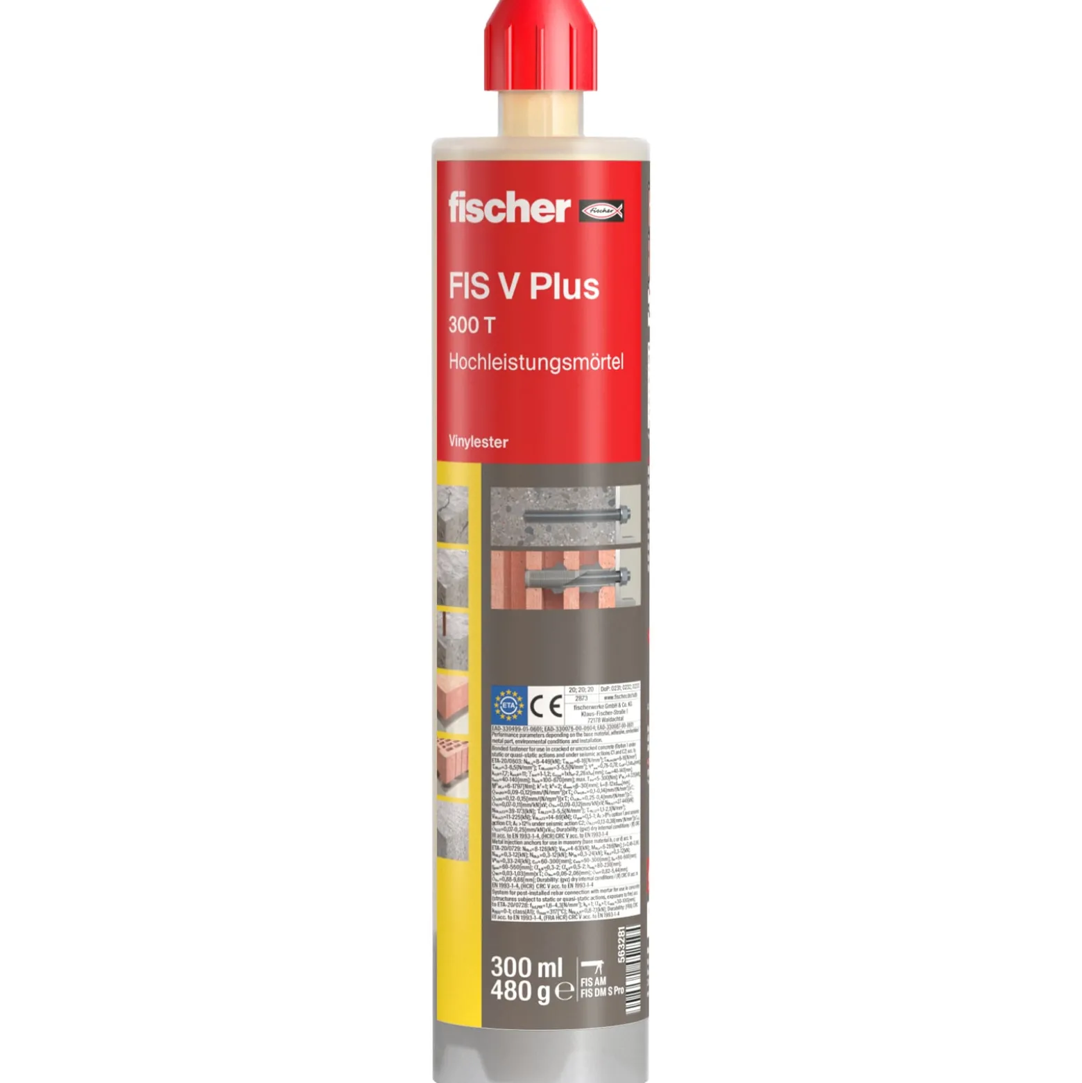 Fischer Montagemörtel FIS V Plus 300 T - 576808