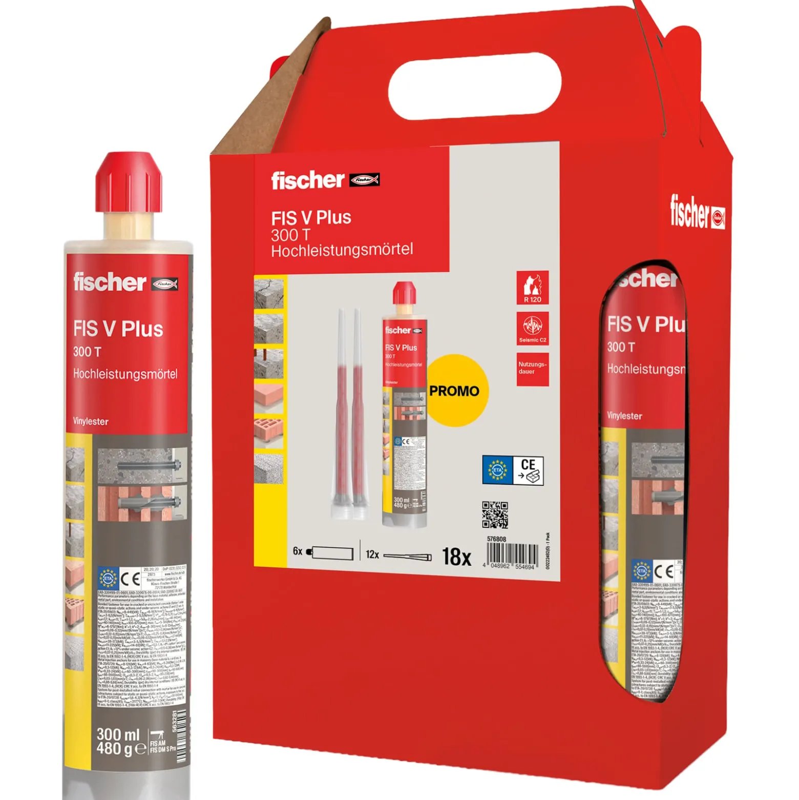 Fischer Montagemörtel FIS V Plus 300 T - 576808
