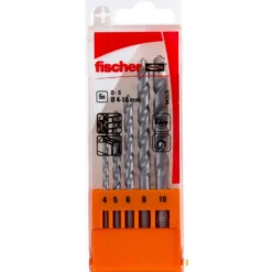 Fischer Steinbohrer D-S Set 4-10mm 5tlg. - 543025