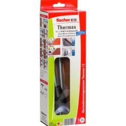 Fischer 2x Abstandsmontagesystem Thermax 12/110 M12 B gvz - 51290