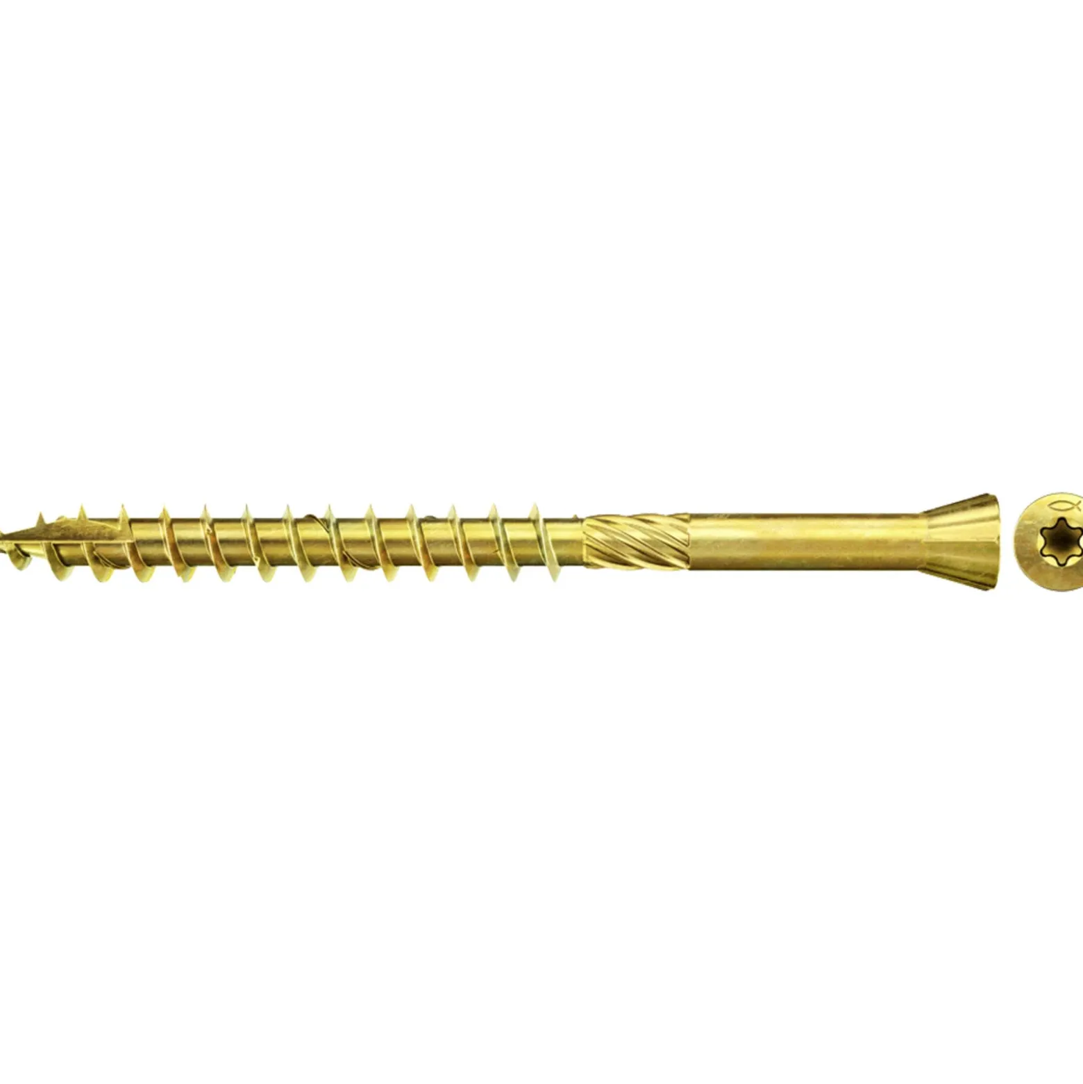 Fischer 200x Dielenschraube 3,5 x 45 Senkkopf - 660103