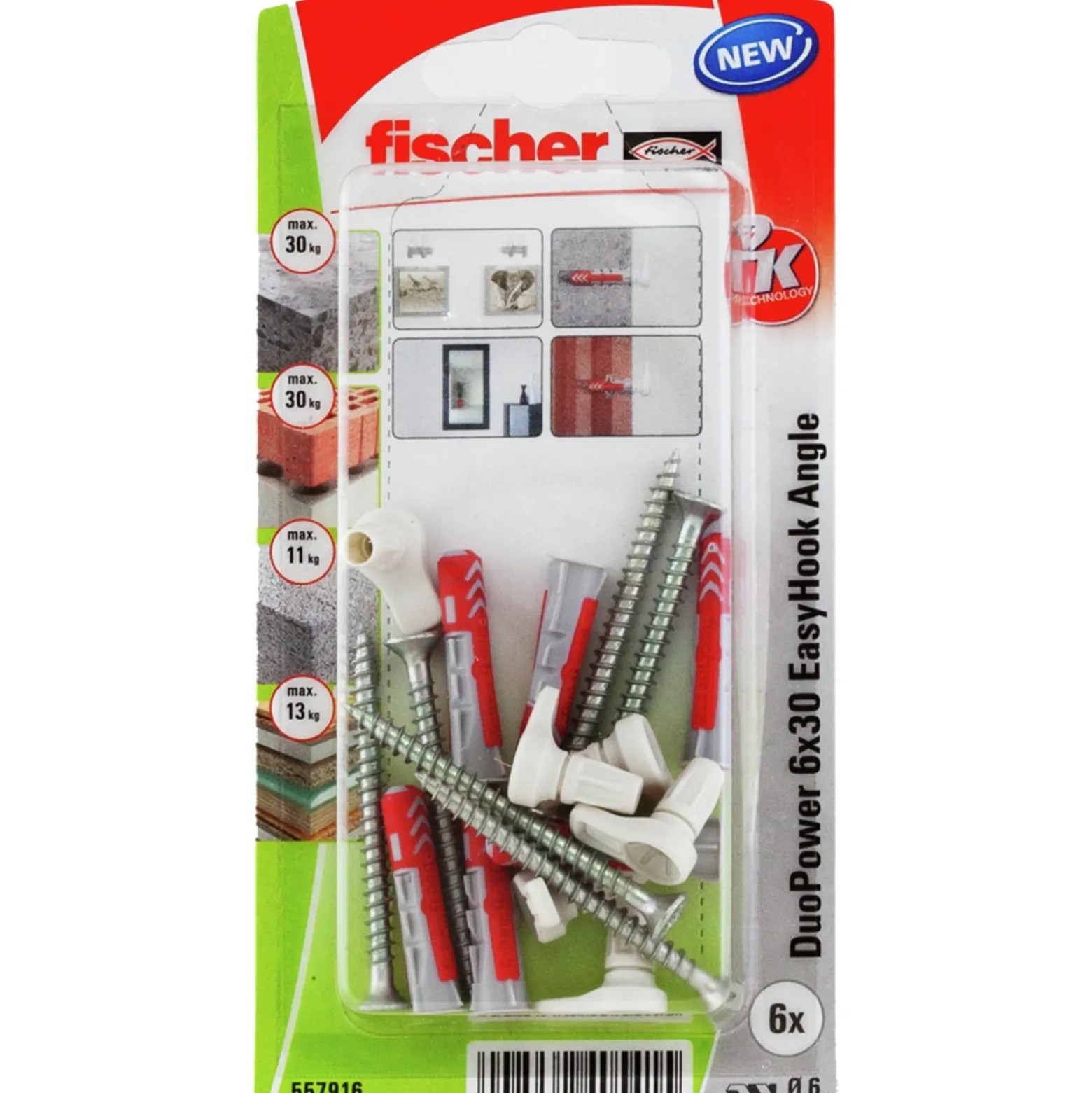 Fischer 6x DuoPower 6x30 EasyHook Angle - 557916