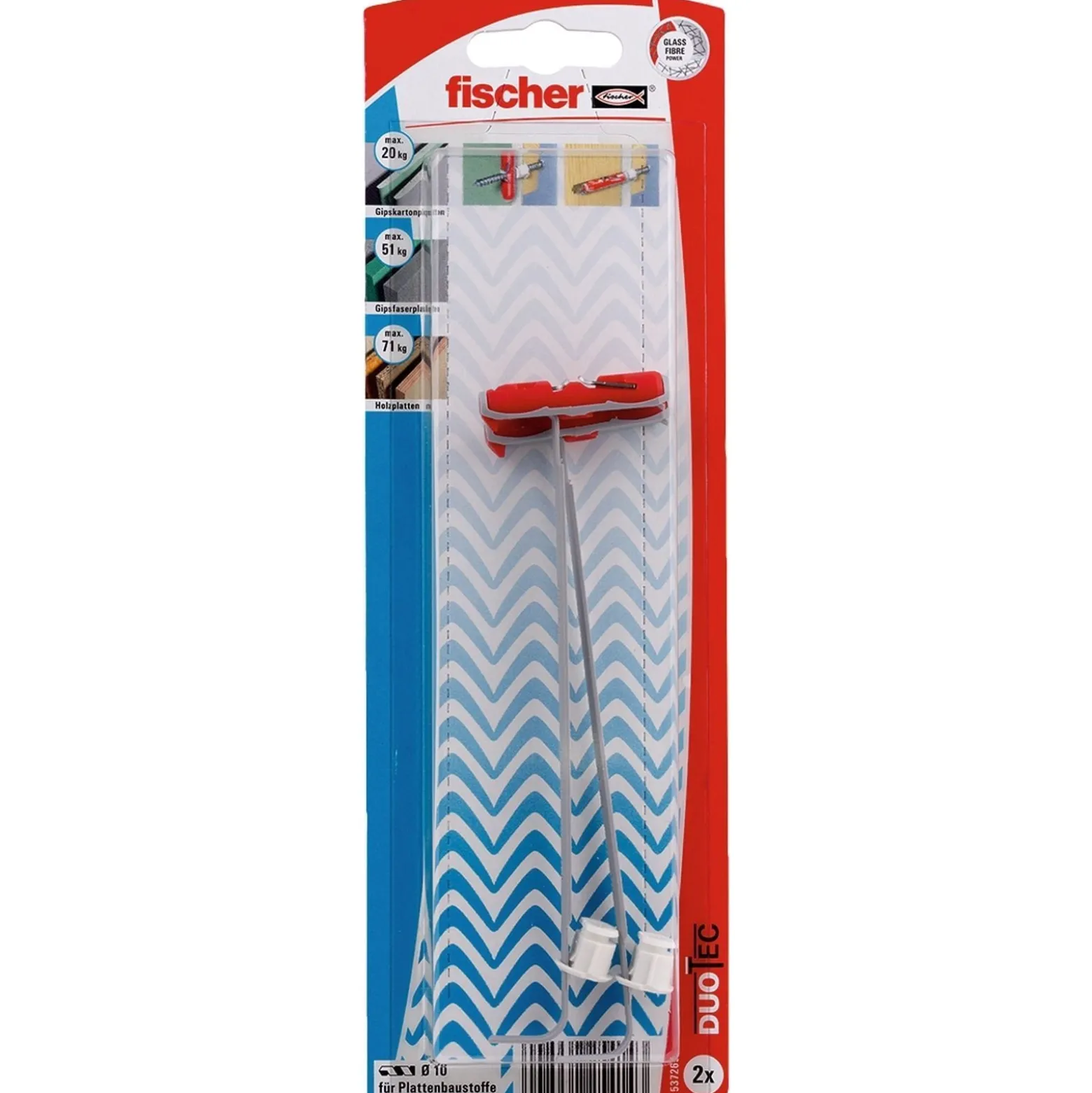 Fischer 2x DUOTEC 10 - 537265