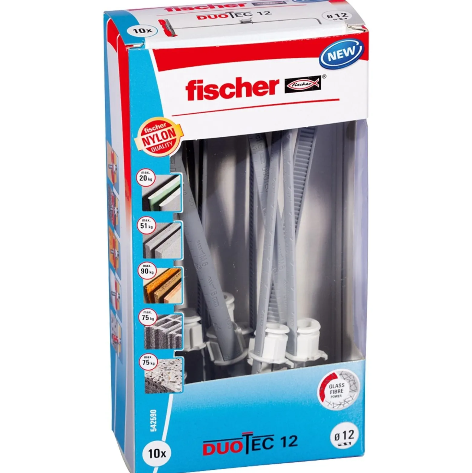 Fischer 10x DUOTEC 12 - 542590