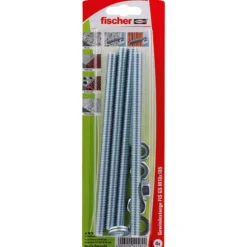 Fischer 4x Gewindeanker FIS GS M10x165 - 44582