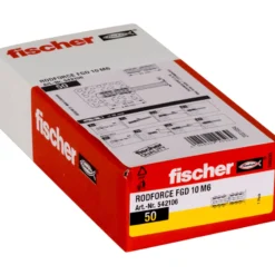 Fischer 50x Gewindestangendübel RodForce FGD M6 x 35 - 542106