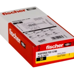 Fischer 50x Gewindestangendübel RodForce FGD M8 x 35 - 542111