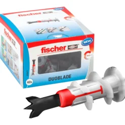 Fischer 40x Gipskartondübel DUOBLADE - 545677